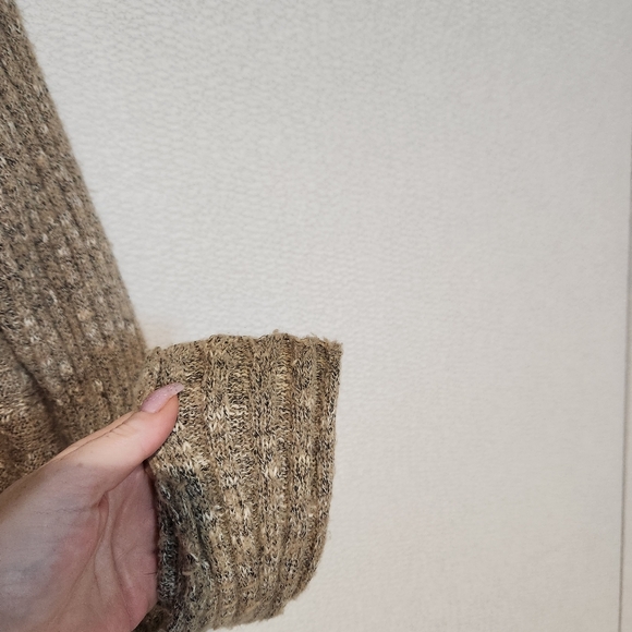 Free People Open Front Long Cardigan Wool Blend Small - Picture 5 of 8